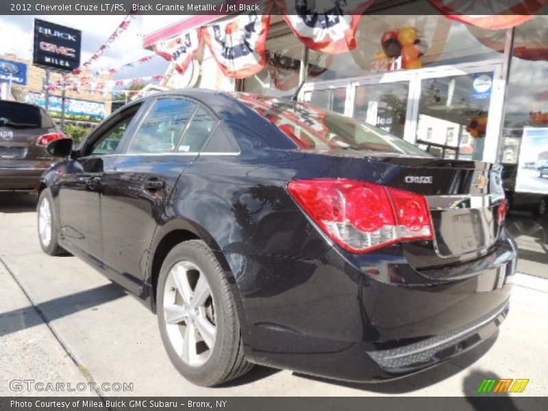 Black Granite Metallic / Jet Black 2012 Chevrolet Cruze LT/RS