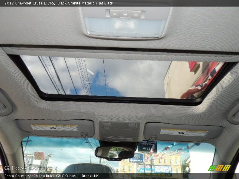 Black Granite Metallic / Jet Black 2012 Chevrolet Cruze LT/RS