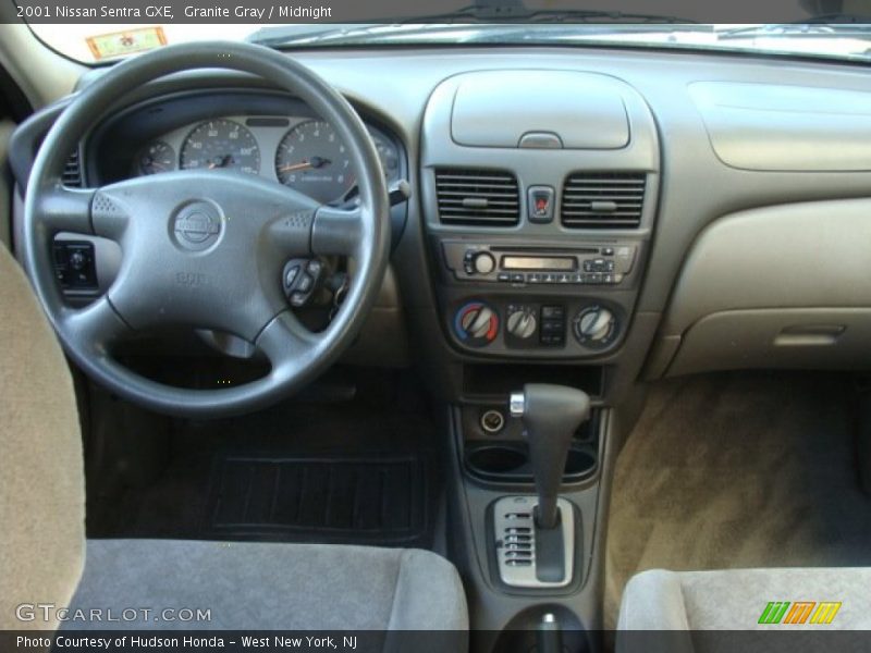 Granite Gray / Midnight 2001 Nissan Sentra GXE