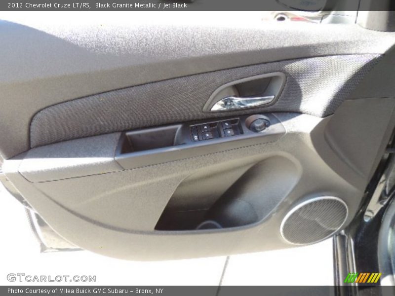 Black Granite Metallic / Jet Black 2012 Chevrolet Cruze LT/RS