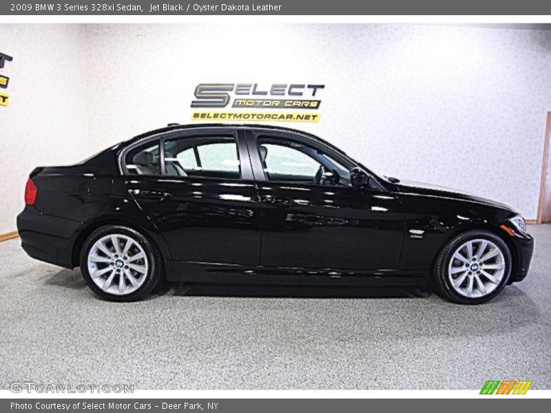 Jet Black / Oyster Dakota Leather 2009 BMW 3 Series 328xi Sedan