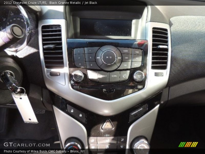 Black Granite Metallic / Jet Black 2012 Chevrolet Cruze LT/RS