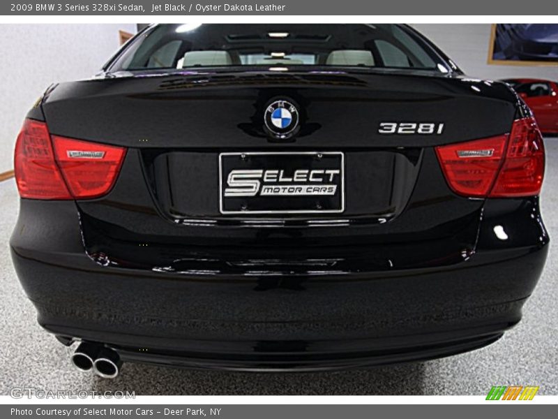 Jet Black / Oyster Dakota Leather 2009 BMW 3 Series 328xi Sedan