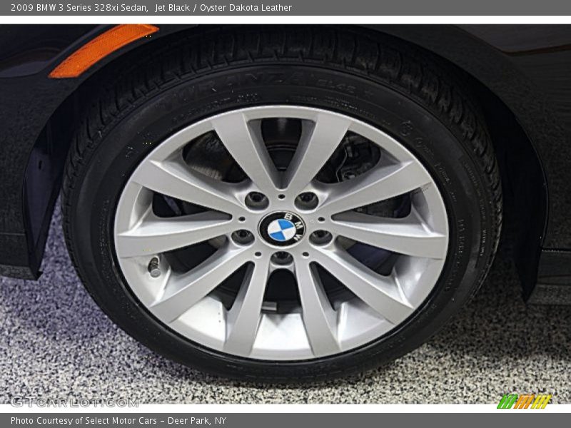 Jet Black / Oyster Dakota Leather 2009 BMW 3 Series 328xi Sedan