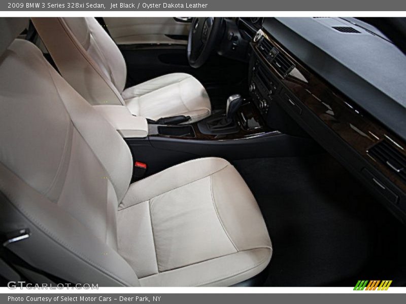 Jet Black / Oyster Dakota Leather 2009 BMW 3 Series 328xi Sedan