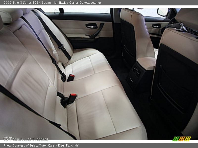 Jet Black / Oyster Dakota Leather 2009 BMW 3 Series 328xi Sedan