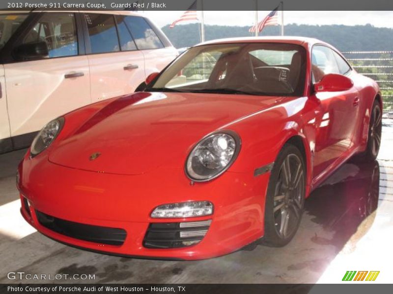 Guards Red / Black 2012 Porsche 911 Carrera Coupe