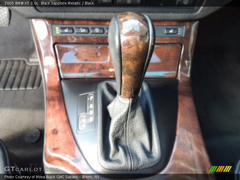 Black Sapphire Metallic / Black 2005 BMW X5 3.0i