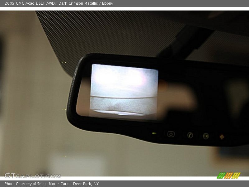 Dark Crimson Metallic / Ebony 2009 GMC Acadia SLT AWD