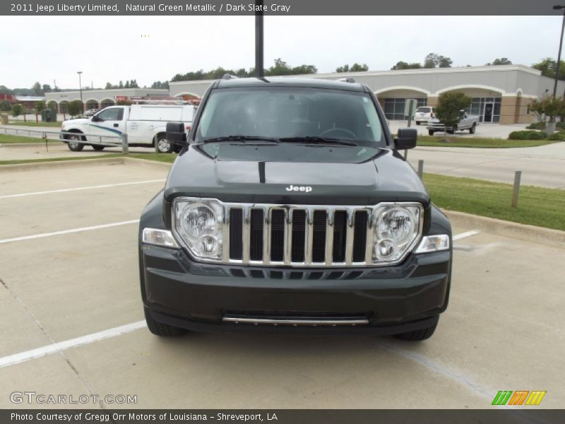 Natural Green Metallic / Dark Slate Gray 2011 Jeep Liberty Limited