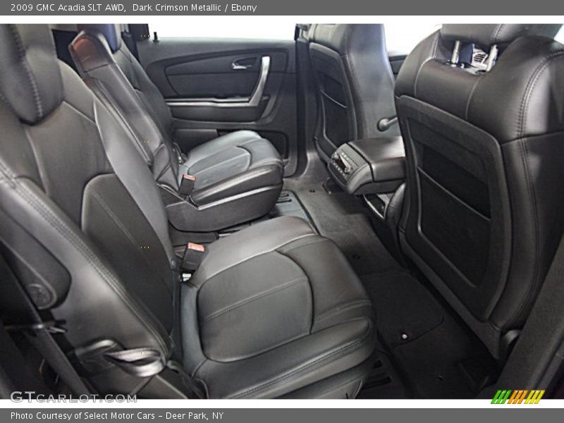 Dark Crimson Metallic / Ebony 2009 GMC Acadia SLT AWD