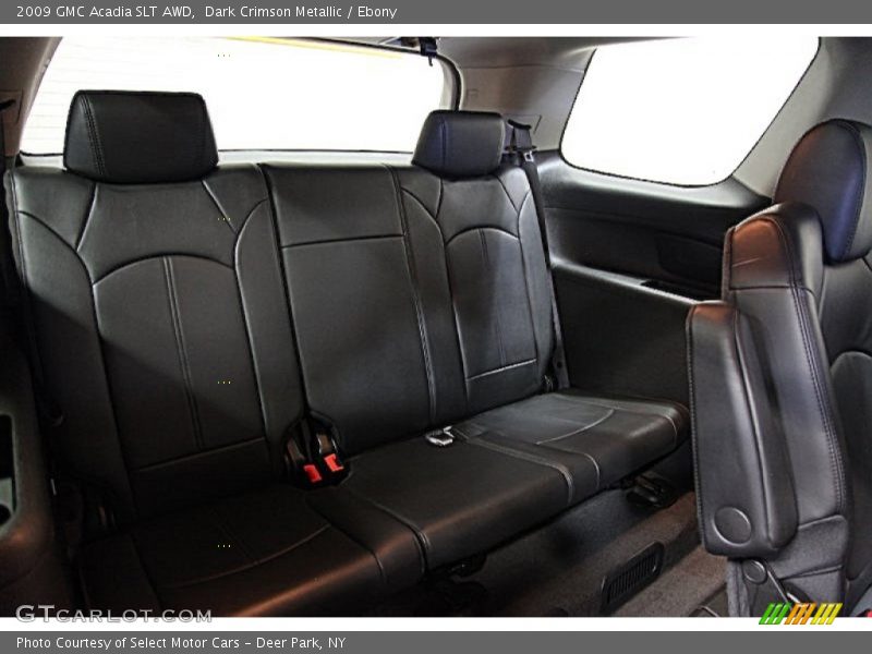 Dark Crimson Metallic / Ebony 2009 GMC Acadia SLT AWD
