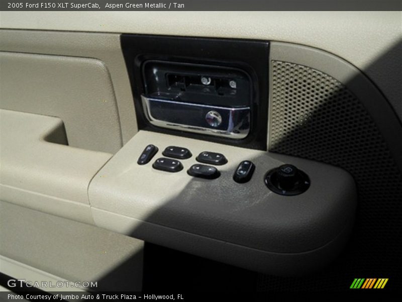 Aspen Green Metallic / Tan 2005 Ford F150 XLT SuperCab