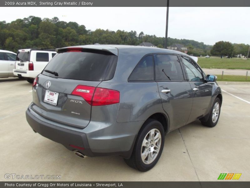 Sterling Gray Metallic / Ebony 2009 Acura MDX