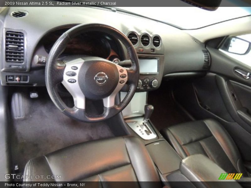 Radiant Silver Metallic / Charcoal 2009 Nissan Altima 2.5 SL