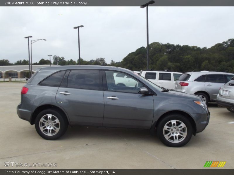 Sterling Gray Metallic / Ebony 2009 Acura MDX