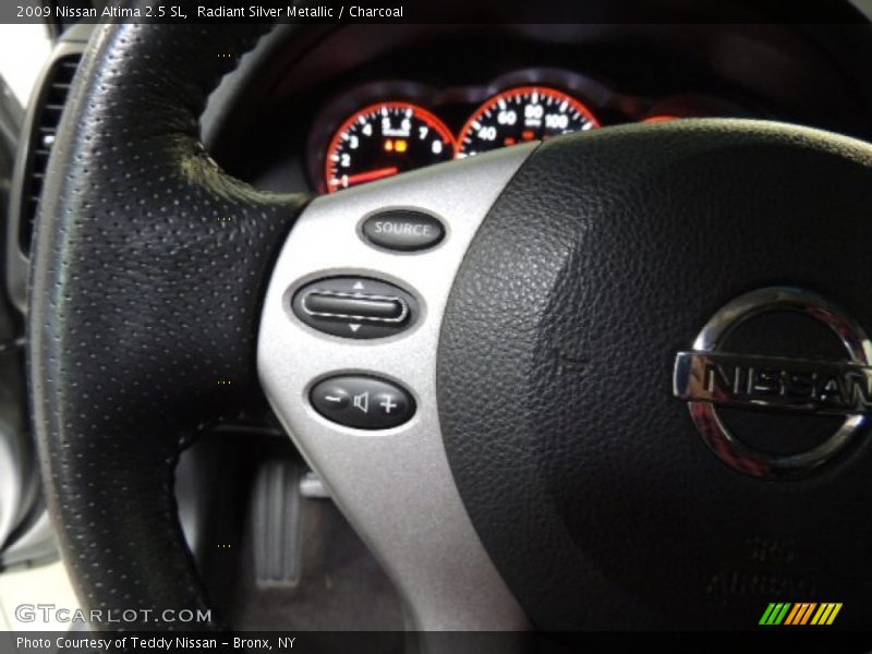 Radiant Silver Metallic / Charcoal 2009 Nissan Altima 2.5 SL