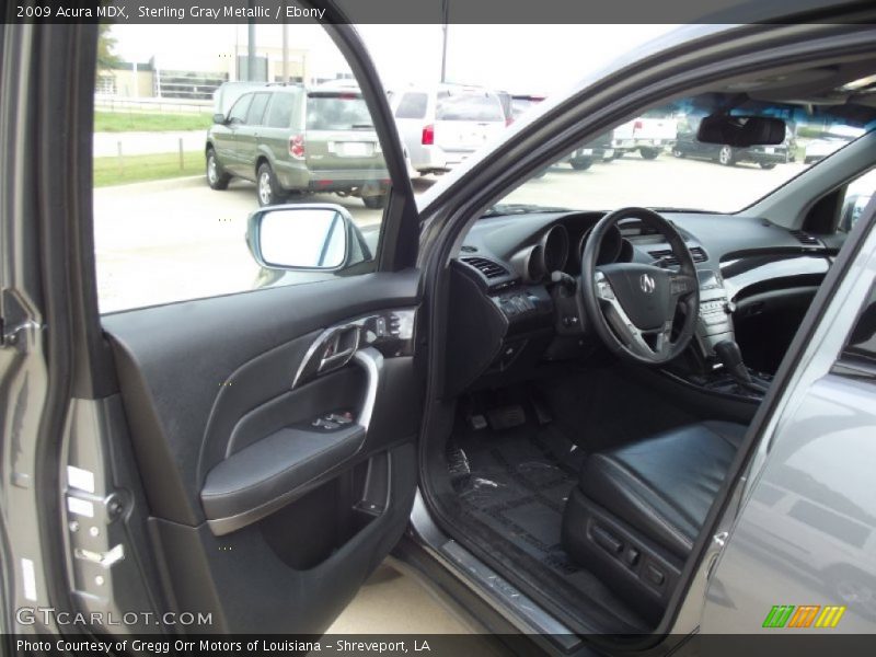 Sterling Gray Metallic / Ebony 2009 Acura MDX