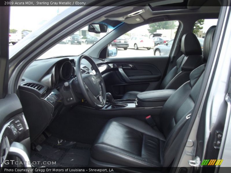 Sterling Gray Metallic / Ebony 2009 Acura MDX