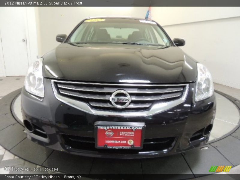 Super Black / Frost 2012 Nissan Altima 2.5