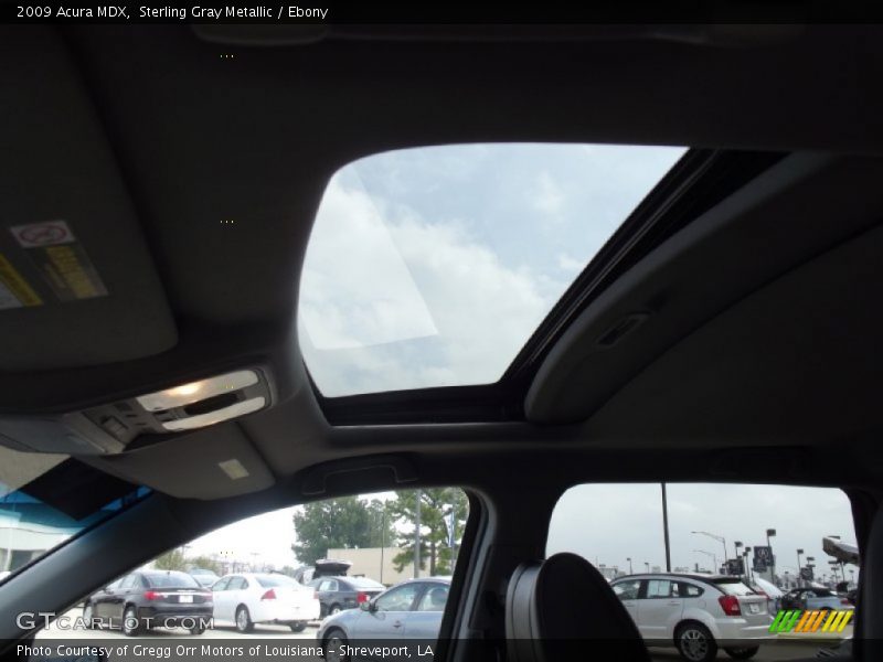 Sterling Gray Metallic / Ebony 2009 Acura MDX