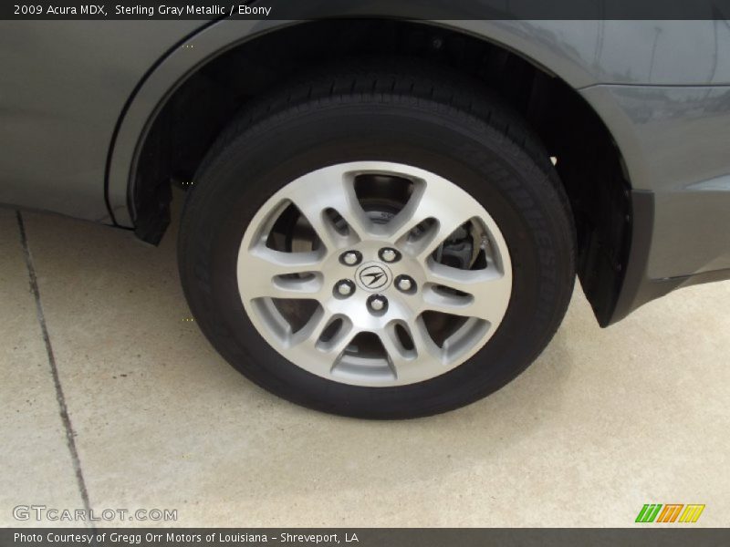 Sterling Gray Metallic / Ebony 2009 Acura MDX