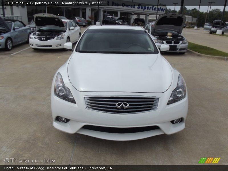 Moonlight White / Wheat 2011 Infiniti G 37 Journey Coupe