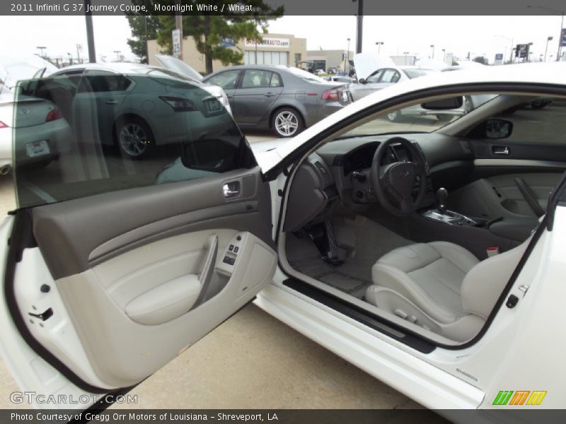 Moonlight White / Wheat 2011 Infiniti G 37 Journey Coupe