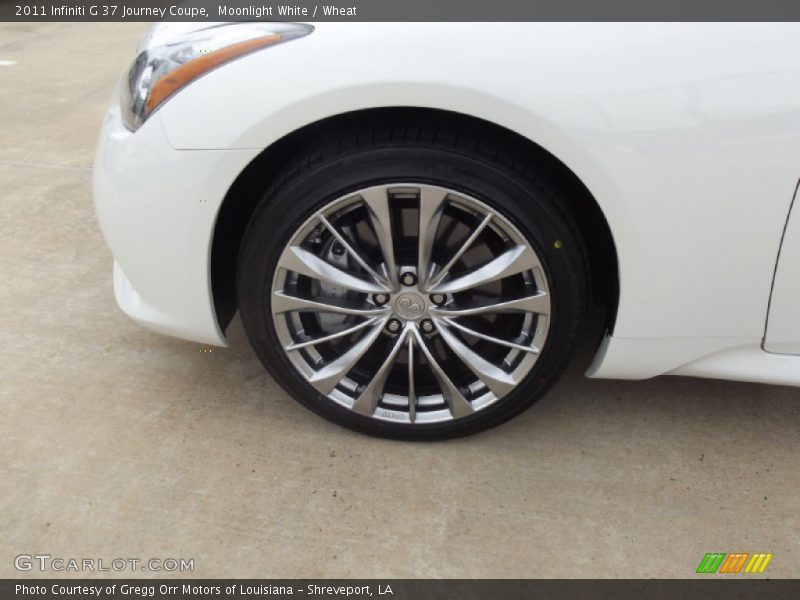 Moonlight White / Wheat 2011 Infiniti G 37 Journey Coupe