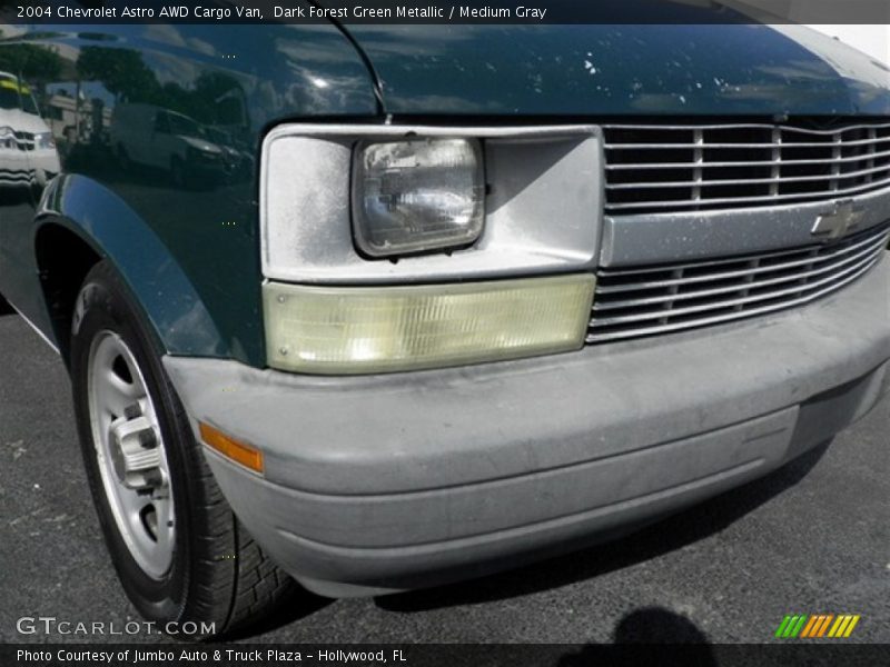 Dark Forest Green Metallic / Medium Gray 2004 Chevrolet Astro AWD Cargo Van