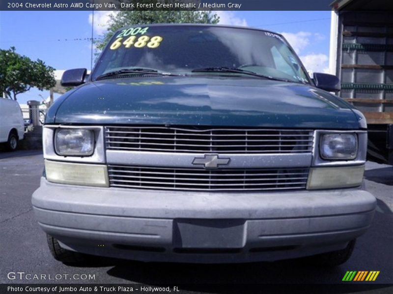 Dark Forest Green Metallic / Medium Gray 2004 Chevrolet Astro AWD Cargo Van