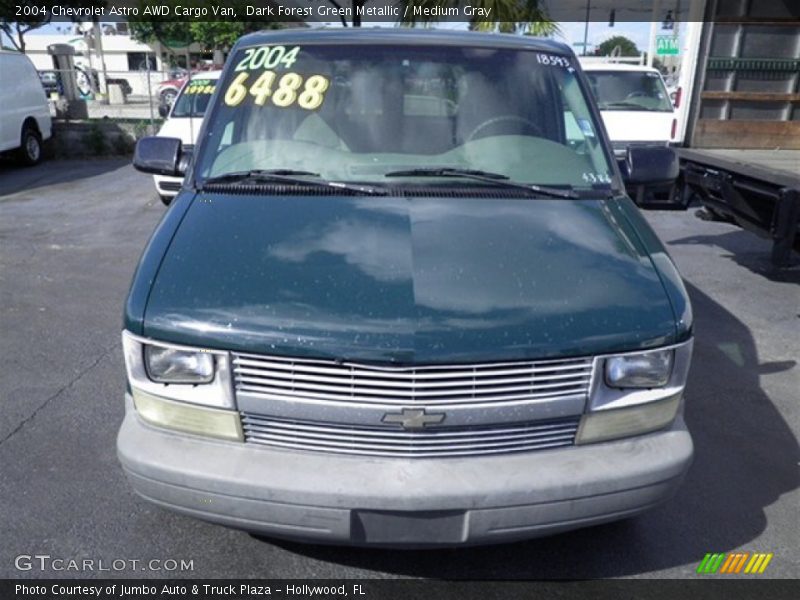 2004 Astro AWD Cargo Van Dark Forest Green Metallic