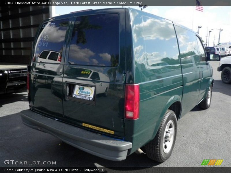 Dark Forest Green Metallic / Medium Gray 2004 Chevrolet Astro AWD Cargo Van