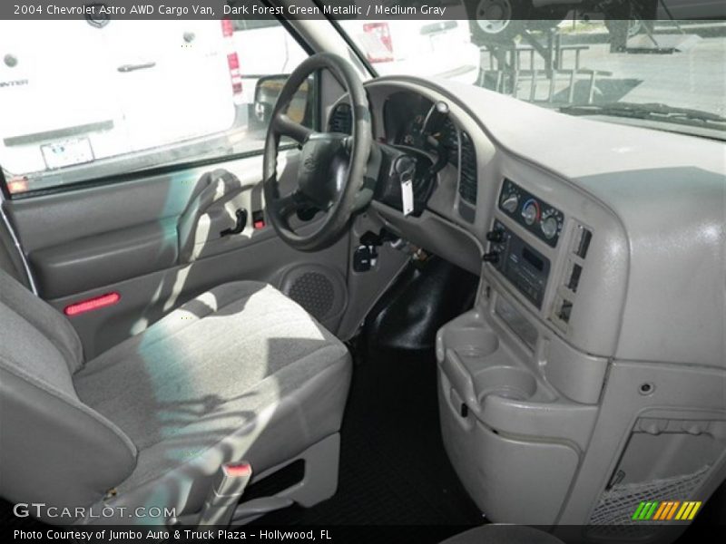  2004 Astro AWD Cargo Van Medium Gray Interior