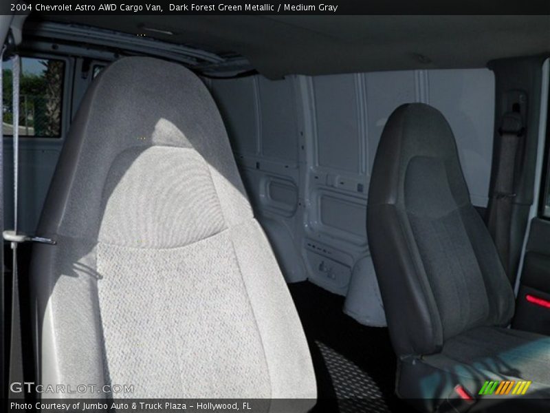 Front Seat of 2004 Astro AWD Cargo Van