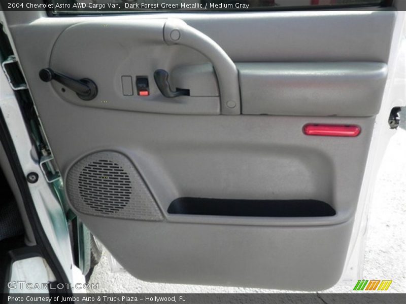 Door Panel of 2004 Astro AWD Cargo Van