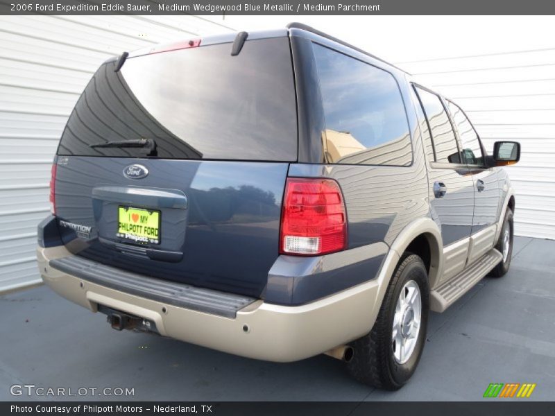 Medium Wedgewood Blue Metallic / Medium Parchment 2006 Ford Expedition Eddie Bauer