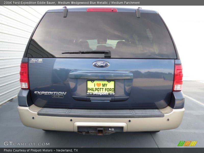 Medium Wedgewood Blue Metallic / Medium Parchment 2006 Ford Expedition Eddie Bauer