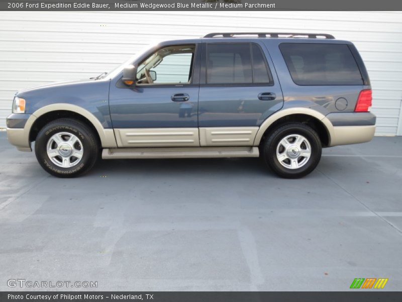 Medium Wedgewood Blue Metallic / Medium Parchment 2006 Ford Expedition Eddie Bauer