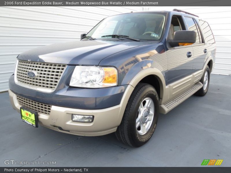 Medium Wedgewood Blue Metallic / Medium Parchment 2006 Ford Expedition Eddie Bauer