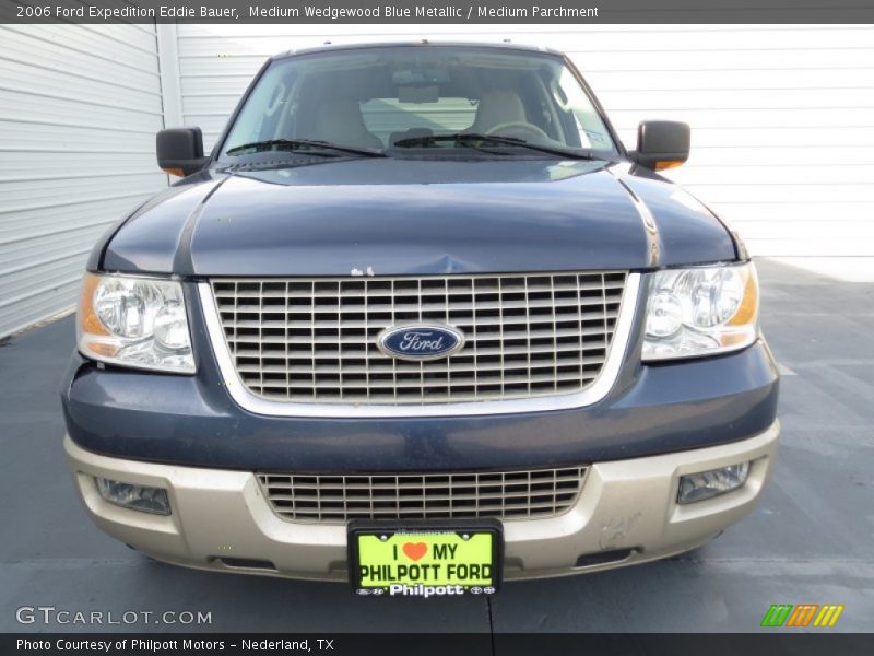 Medium Wedgewood Blue Metallic / Medium Parchment 2006 Ford Expedition Eddie Bauer