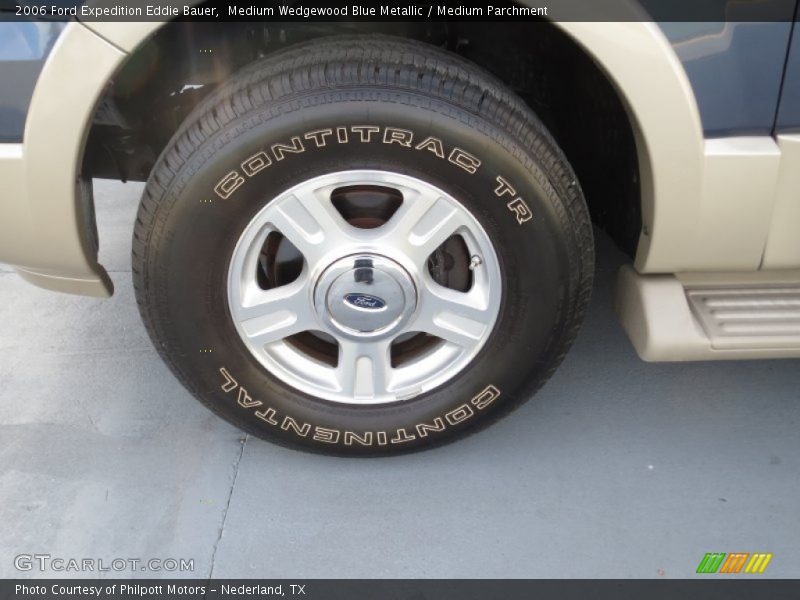 Medium Wedgewood Blue Metallic / Medium Parchment 2006 Ford Expedition Eddie Bauer