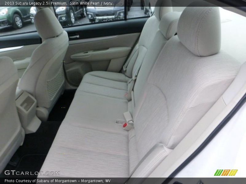Satin White Pearl / Ivory 2013 Subaru Legacy 2.5i Premium