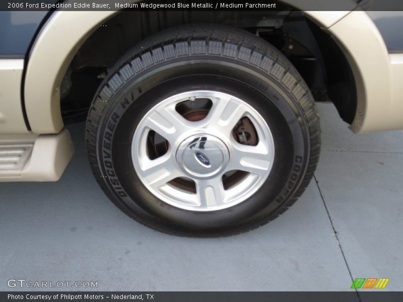 Medium Wedgewood Blue Metallic / Medium Parchment 2006 Ford Expedition Eddie Bauer