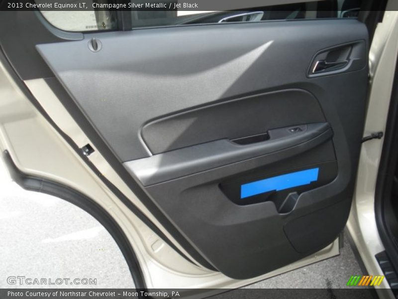 Champagne Silver Metallic / Jet Black 2013 Chevrolet Equinox LT