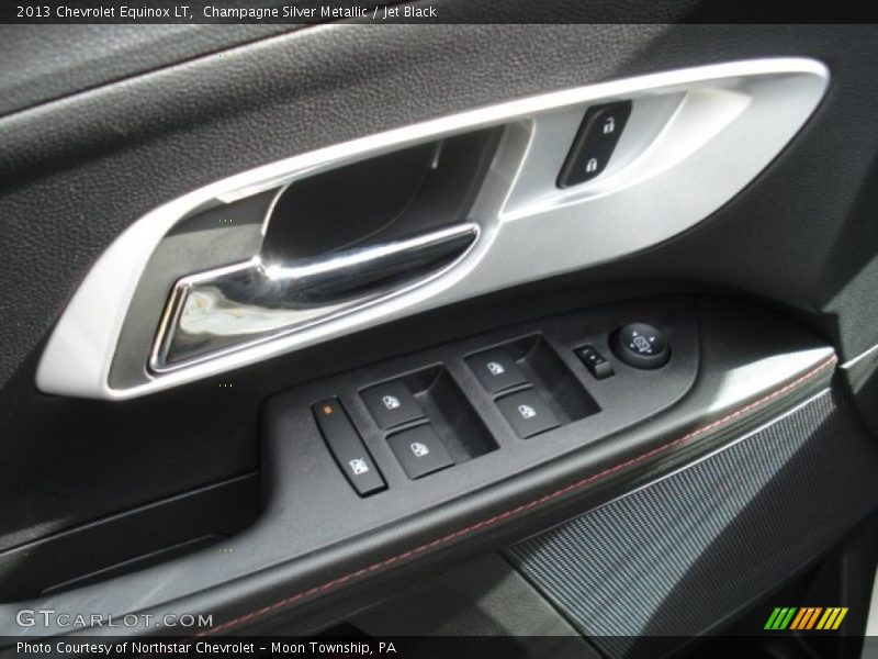 Champagne Silver Metallic / Jet Black 2013 Chevrolet Equinox LT