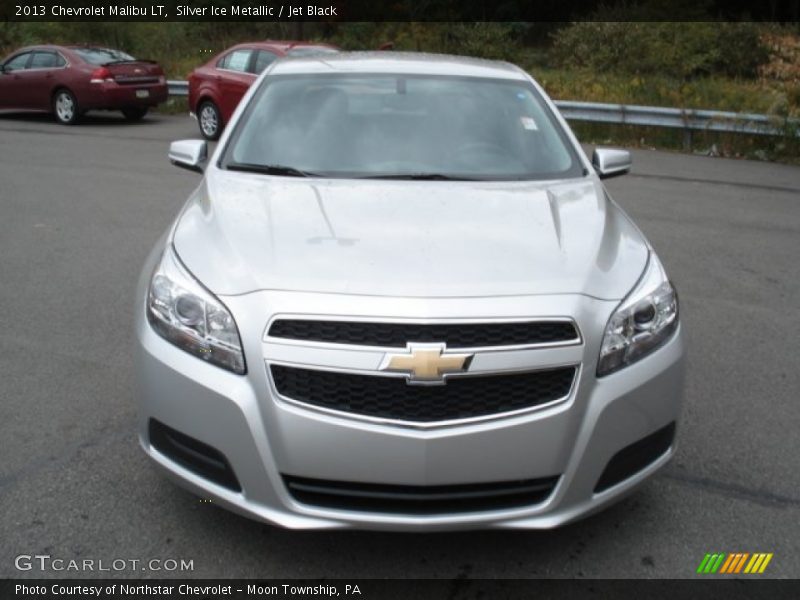 Silver Ice Metallic / Jet Black 2013 Chevrolet Malibu LT