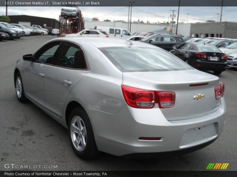 Silver Ice Metallic / Jet Black 2013 Chevrolet Malibu LT