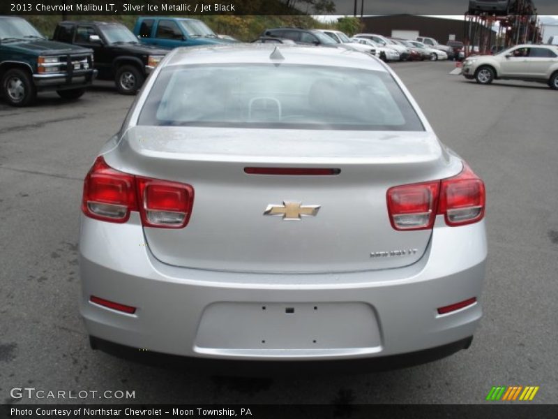 Silver Ice Metallic / Jet Black 2013 Chevrolet Malibu LT