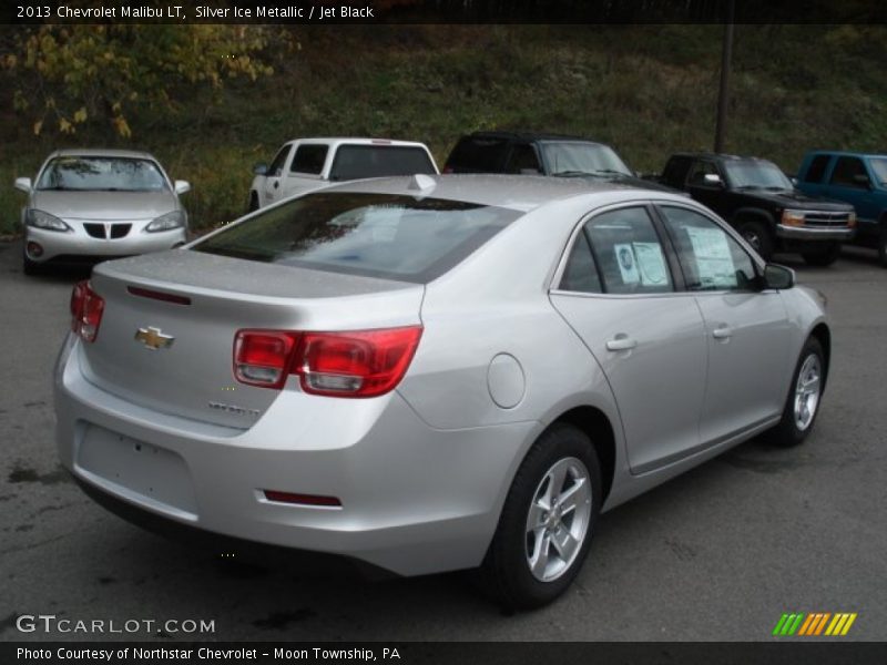 Silver Ice Metallic / Jet Black 2013 Chevrolet Malibu LT